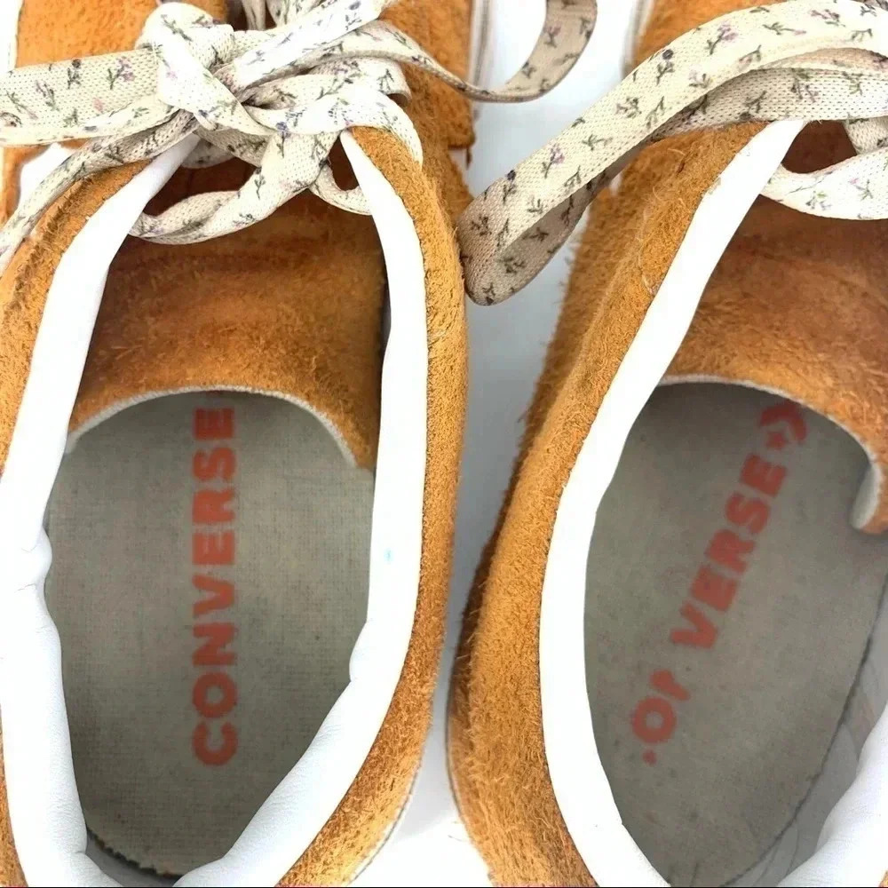 Converse one star orange suede sneakers - Picture 6 of 8